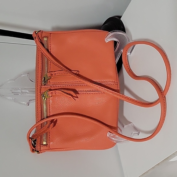 FOSSIL LIPSTICK ERIN SMALL TOPZIP LEATHER CROSSBODY HANDBAG🐹🐹🐹🐹🐹🐹🐹🐹 - Picture 15 of 15